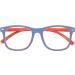 KIDDO Kids Blue Light Blocking Glasses for Ages 3-12 | Anti-Eyestrain Computer Gaming TV Glasses for Boys & Girls | Blue & Red Lens 0.0 Diopters - Buy Online on GoSupps.com