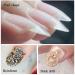 Cycullinyt 60Pcs Gel Nail Forms Extension Mold - Full Cover Clear False Nails Tips - Poly Extension Nail Forms in 12 Sizes for DIY Nail Art - Buy Online on GoSupps.com