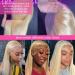 Maxine Blonde 613 Lace Front Human Hair Wig 32 inch | Pre Plucked with Baby Hair 150% Density - Buy Online on GoSupps.com