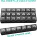 TookMag Large Monthly Pill Organizer - 28 Day Pill Box by Week - Dust-Proof Container - Black - Buy Online on GoSupps.com