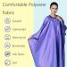 Iusmnur Professional Barber Cape - Adjustable Metal Clip, 55 x 63 inches, Purple - Buy Online on GoSupps.com
