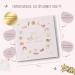 Meinbaby123 Baby Album - Gold-Plated 136 Pages | Perfect Gift for Birth | Milestone Remembrance in Pink | International Shipping Available - Buy Online on GoSupps.com