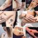 Yazhiji Large Sexy Flowers Collection Waterproof Temporary Tattoos - 49 Sheets for Women and Girls - Buy Online on GoSupps.com