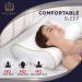 CertiPUR-US Memory Foam Cervical Contour Pillow for Neck Pain - King Size 31 x 14 x 5.1 - Orthopedic Pillow for Side Sleepers - Buy Online on GoSupps.com