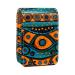 Lipstick Case Leather Lip Gloss Lipstick Organizer with Mirror Mini Lipstick Holder Bag Flower Africa Boho N716v2sfin