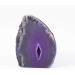 Buy Serafino Genuine Brazilian Agate Geode - Blue Green & Purple Violet | Unique Natural Gemstone Decor for Home & Gifts - Buy Online on GoSupps.com