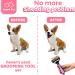 2-Side Pet Grooming Tools for Cats and Dogs - Deshedding Brush & Dematting Comb Small Pink - Buy Online on GoSupps.com