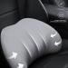 Ergonomic Memory Foam Lumbar Support Pillow - Comfortable Pain Relief Removable Cover for Car Seat (Grey) - Buy Internationally - Buy Online on GoSupps.com