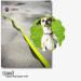 10m Neon Yellow Dog Leash - Extra Narrow Towline with Carabiner | Dirt & Water Repellent for Small Dogs - Buy Online on GoSupps.com