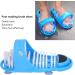BlueKey Shower Foot Scrubber Mat with Suction Cups: A Simple Feet Cleaner Exfoliating Foot Washer for Improved Dead Skin Removal and Pressure Relief - Buy Online on GoSupps.com