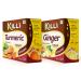 KILLI Turmeric | Ginger Instant Extract 2 Packs of 10 Sachets