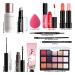 Professional Make-Up Set | Mknzome 14PC Makeup Kit with Bag | Eyeshadow Lip Gloss & Cosmetics | Perfect Christmas Gift for Girls & Women - Buy Online on GoSupps.com