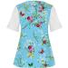 Women's Comfortable Lace Middle Long Sleeve Button Up V-Neck Hide Belly Tops Loose Bohemian Tunic Sexy Shirt Women's T-Shirt With Print Sports Shirt Women's Wide XL Blue - Buy Online on GoSupps.com