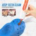 Ruxan Interactive Dog Toys for Aggressive Chewers | Treat Dispensing Blue Natural Rubber with Beef Flavor | Perfect for Small Medium & Large Dogs - Buy Online on GoSupps.com