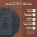 Monsieur BARBIER Charcoal Handmade Solid Soap | Face & Skin | French natural and vegan | Purifies and detoxifies the skin | Based on activated bamboo charcoal Jojoba and Palmarosa | 100g - Buy Online on GoSupps.com