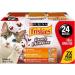 Friskies Gravy Pleasers Wet Cat Food Chicken Variety Pack 3 Flavours - 156 g Can (24 Pack) Gravy Pleasures Gravy Pleasers 156 g (Pack of 24) - Buy Online on GoSupps.com