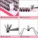 Cluster Eyelash Extension 280pcs 0.07D 40D Curl 13mm Length Soft and Natural False Eyelash DIY Individual Lashes Extensions at Home (13mm 280P-0.07-40D) - Buy Online on GoSupps.com