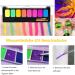 Buy Karlor UV Neon S ichskar - 8 Fluorescent Colors & Brushes for Body Painting | Fluorescent Water-Soluble Makeup | Glows Under Black Light - Buy Online on GoSupps.com