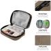 Shop Naanle 7-Day Pill Box & Travel Organizer - Portable Compact Case for Vitamins & Supplements in Solid Brown - Buy Online on GoSupps.com