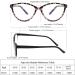 JAWSOCK 4 Pack Blue Light Blocking Cat Eye Reading Glasses for Women - Designer Computer Readers Anti Glare/UV Ray Eyeglasses 2.0 4 Pack Mix Color - Buy Online on GoSupps.com