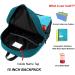 HawLander Little Kids Backpack for Boys | 15-inch School Bag for Toddlers (3-6 years old) | Blue/Green Design - Buy Online on GoSupps.com