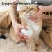 Aumuca Silicone Cat Massage Brush | Grooming Tool for Short Haired Cats | Releases Loose Fur | White - Buy Online on GoSupps.com