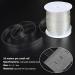 TIMESETL Clear Elastic Strap 3/8 - 11 Yards | Lightweight Invisible Stretchy Transparent Elastic for DIY Bra, Lingerie, Swimwear - Buy Online on GoSupps.com
