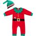 LIKPOJA Newborn Baby First Christmas Elf Outfit - Green Elf Romper for Toddler Girls and Boys 3-6 Months - Buy Online on GoSupps.com