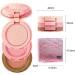 RoseFlower 3-in-1 Makeup Palette | Highlighting, Blush, Contour | Portable Concealer Set | Ultra-Fine Powder for All Skin Types | Perfect Gift for Girls & Women - Buy Online on GoSupps.com