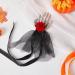 Skull Claw Hairpins | Punk Headdress With Rose Flower - Skull Claw Rose Hairpins Halloween Skull Hair Barrettes For Props Costume Decoration Straps - Buy Online on GoSupps.com
