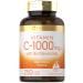 Carlyle Vitamin C 1000mg | with Rose Hips and Citrus Bioflavonoids | 250 Caplets | Vegetarian Non-GMO Gluten Free Supplement