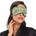 Light Blocking Sleep Mask - Grapes & Wine Eye Mask for Travel Naps Work | Adjustable Soft Blindfold for Men & Women - Buy Online on GoSupps.com