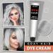 Silver hair dye natural silver gray hair dye cream cream with hair color silver hair dye silver gray hair dye cream for all hair types - Buy Online on GoSupps.com