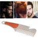 Stainless Steel Hair & Beard Comb - Multipurpose Sandalwood Pocket Moustache Comb for Grooming - Buy Online on GoSupps.com
