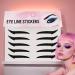 Autocollants Eye Liner R utilisables Patch Maquillage Fard Paupi res Disque Maquillage Portable pour Voyage Spectacle Danse 10 Pi ces R sistant l'Eau Noir - Buy Online on GoSupps.com