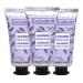 EVOLUDERM – Lavender Hand Cream – 30 ml – 97% Natural Origin – Vegan – Made in France – Pack of 3 x 30 ml