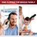 Waterproof Hair Clippers for Men & Kids - Cordless USB Rechargeable Automatic Vacuum Hair Cutting Kit - Mess-Free Green - Buy Online on GoSupps.com
