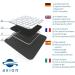 Large TENS-EMS Electrode Pad 20x12 cm | Relieve Lumbago Sciatica & Herniated Disc Pain | Self-Adhesive Electrodes by Axion - Buy Online on GoSupps.com
