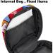 American Fat Food Pattern Menstrual Cup & Nursing Pad Holder - Multi-colored Sanitary Pads Bag for Teen Girls & Women | First Period Kit - Buy Online on GoSupps.com
