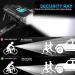 Xinji LED Bike Light Set with Speedometer and USB Rechargeable Bike Computer - Waterproof Odometer with Tail Light and Loud Bell - Buy Online on GoSupps.com