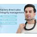 Spuzzo Portable Neck Brace | Adjustable Cervical Collar for Neck Pain Relief | Ergonomic Neck Traction & Support for Cervical Spondylosis & Sore Shoulders - Buy Online on GoSupps.com