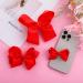 Yolev 6PCS Hair Bows for Girls - Hair Accessories for Teens, Toddlers & Kids - Red Hair Clips (6, 4, 3 Sizes) - Buy Online on GoSupps.com