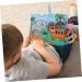 Ibasenice 3-Stage Cock Towel Book - Soft Early Education Sensory Toy for Babies | Crackling Bath Book for Child Development - Buy Online on GoSupps.com
