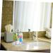 Homsfou 2-Piece Marble Ceramic Tray Set - Multi-Purpose Storage Decor for Valentine's Day - Exquisite Dark Gray 13.8x10.2cm - Buy Online on GoSupps.com