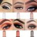 6 Colors Eyeshadow Stick Set 6 Colors Shimmer Glitter Pearl Eye-Shadow Stick Eyeshadow Crayon Shimmer Waterproof and Long-Lasting Eye Shadow Cream Stick for Smoky Eye Brightener Makeup - Buy Online on GoSupps.com