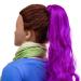 Buy Hair2Heart Bubblegum Pink 60cm 100g Ponytail & Braid Wavy Extensions - International Shipping Available - Buy Online on GoSupps.com