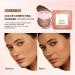 Fond de Teint en Poudre Correcteur de Couleur Poudre Libre protectrice Sous Forme Compacte Poudre Base Maquillage Fixante Multifonctions Couvrance Totale Anti Cernes Poudre (B) - Buy Online on GoSupps.com
