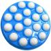 BodyHealt Lotion Applicator and Massager - Handheld Self Applicator for Back, Foot, Shower Gel, Tanning, Skin Cream & Sunscreen - Long Shower Bath Brush - Roll-On Dispenser (1 Pack) - Buy Online on GoSupps.com