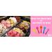 Gmark 200pc Mini Plastic Taster Spoons Multi-Color Assorted Ice Cream & Dessert Spoons - GM1002C - Buy Online on GoSupps.com
