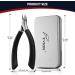 FVION Cuticle Trimmer | Professional Stainless Steel Cuticle Cutter (5mm) - Black - Buy Online on GoSupps.com